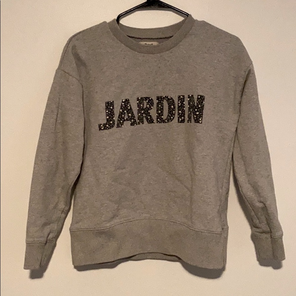 Grey Madewell “Jardin” sweatshirt